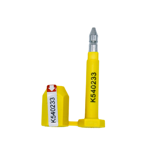 Containerplombe 50/10 mm verdrehschutz - gelb