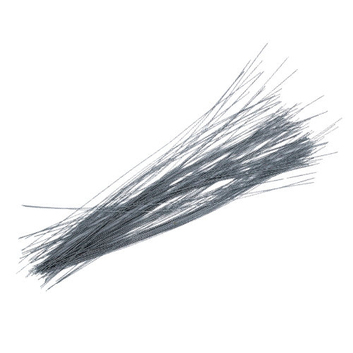 Plombendraht – Eisen verzinkt, vorgeschnitten, 0,25 x 0,25 mm