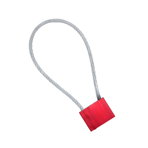 Drahtseilplombe 400/5 - rot