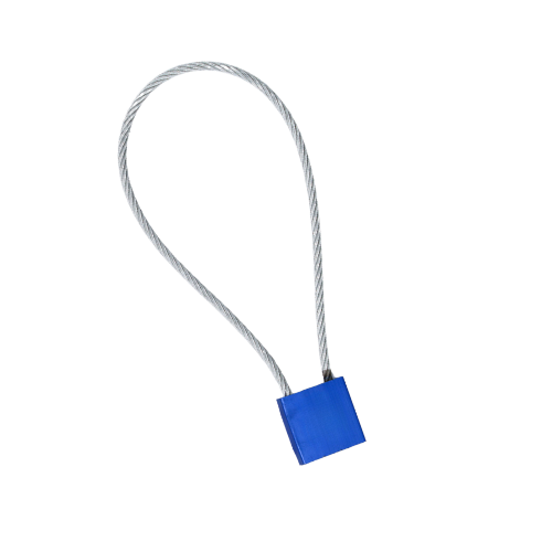 Drahtseilplombe 400/3/5 - ISO blau