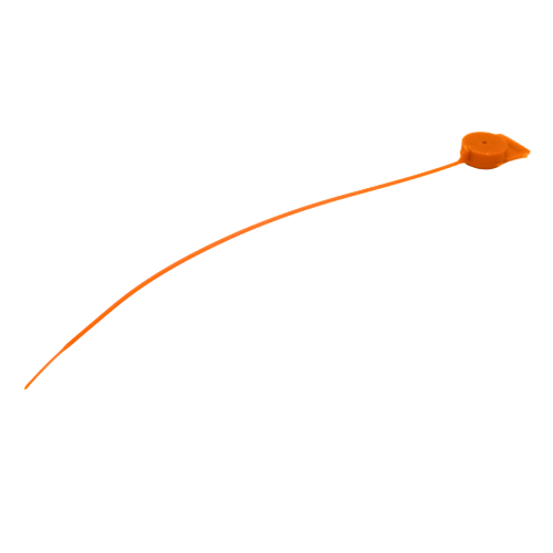 Durchziehplombe 170 aufreissbar - orange