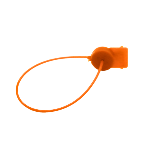 Durchziehplombe 170 aufreissbar - orange