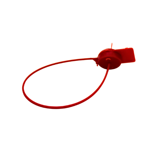 Durchziehplombe 170 aufreissbar - rot