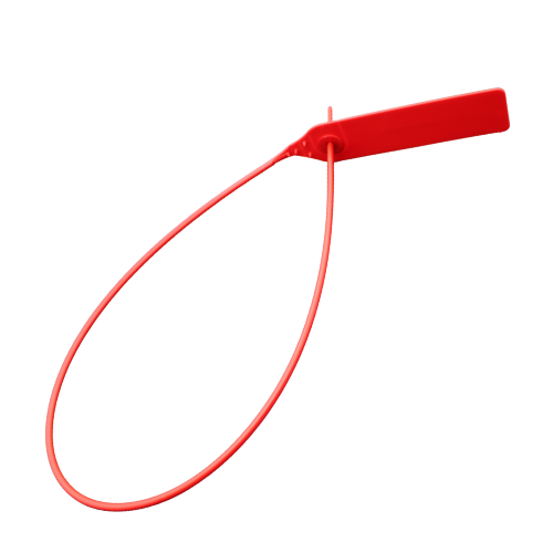 Durchziehplombe 600 aufreissbar - rot