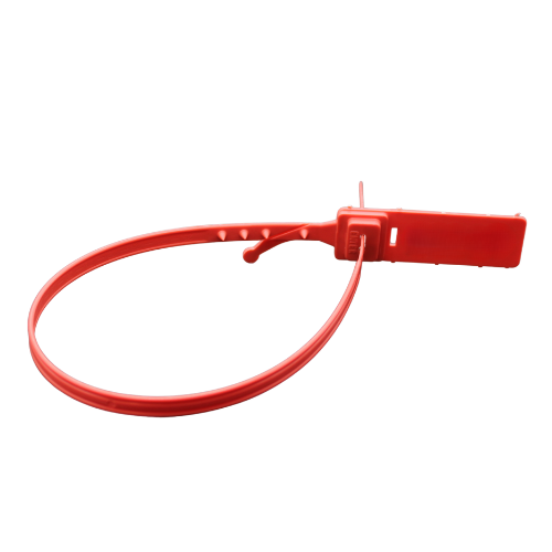 Durchziehplombe 315 aufreissbar - pastell-rot