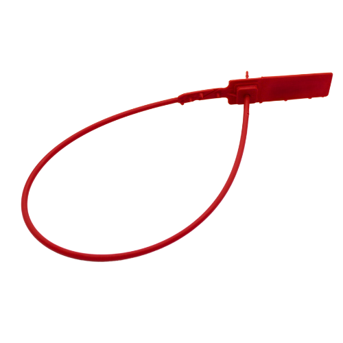 Durchziehplombe 410 reissfest - pastell rot