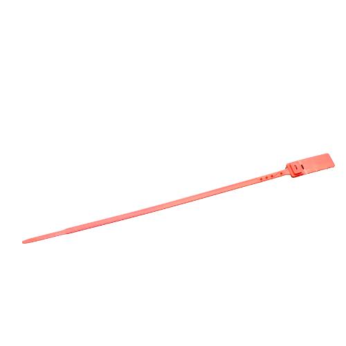 Durchziehplombe 315 reissfest - pastell-rot