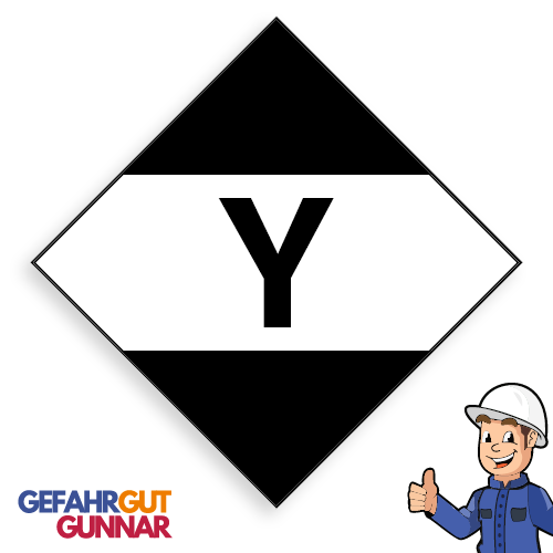 Verpackungskennzeichen für begrenzte Mengen - Y
