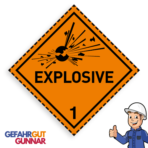 Explosionsgefährlich / Explosive Stoffe EXPLOSIVE