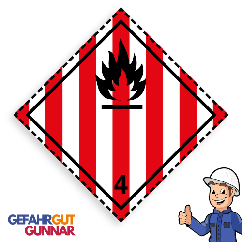 Entzündbare, feste Stoffe
