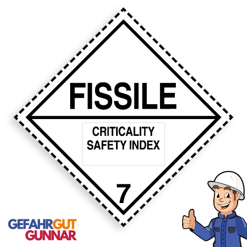 FISSILE (Spaltbare Stoffe) Unterklasse 7E