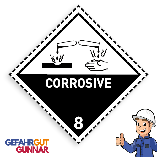 Ätzende Stoffe - CORROSIVE