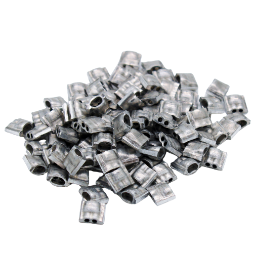 Aluminiumplomben 8,5 x 8,5 mm (62)