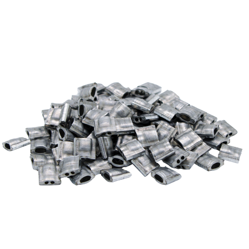 Aluminiumplomben 12 x 12 mm (65)